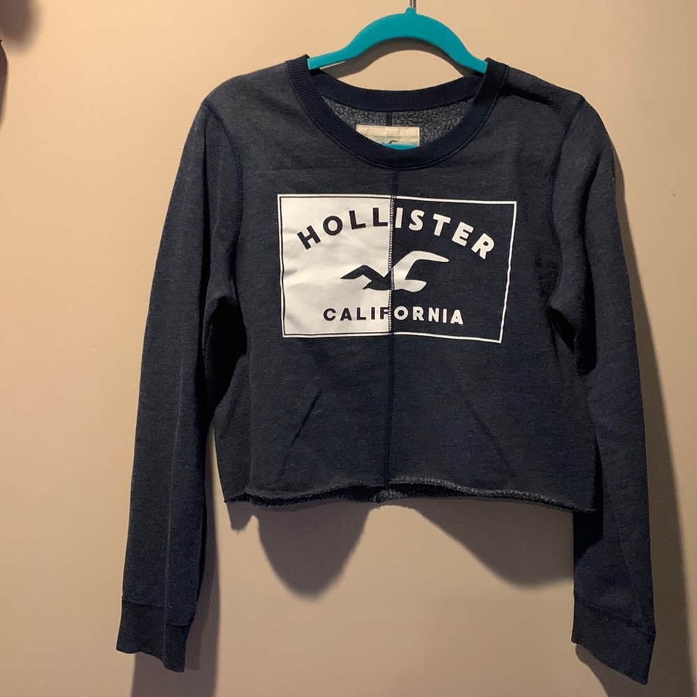 Hollister crop top sweatshirt